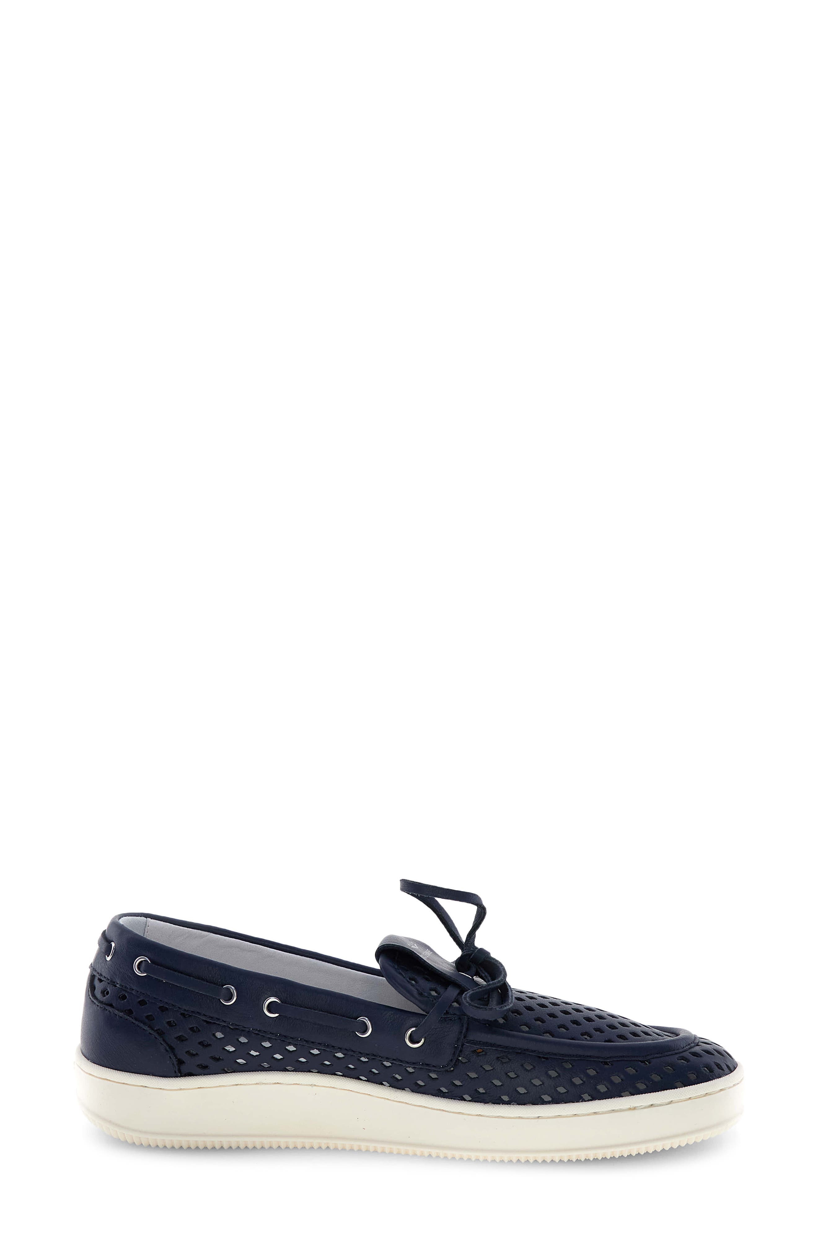 Olivia Wind Boat Shoe, Alternate, color, NAVY