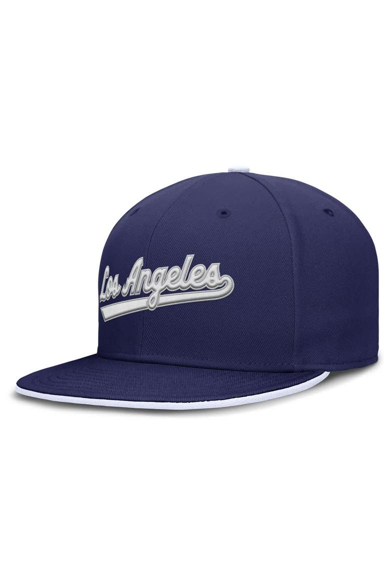 Men's Nike Royal Los Angeles Dodgers True Performance Fitted Hat, Alternate, color, Royal