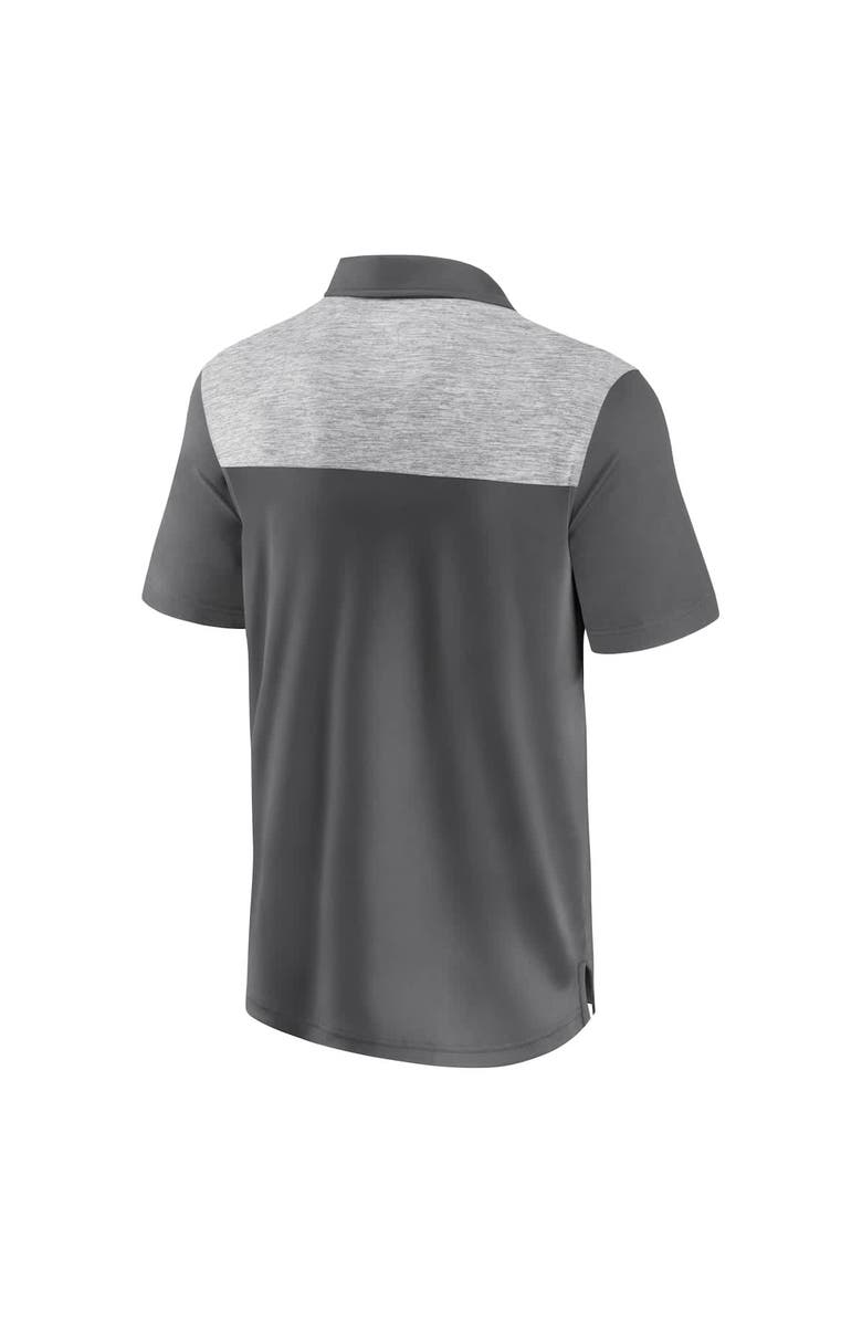FANATICS Men's Fanatics Heather Gray Buffalo Bills Long Shot Polo, Alternate, color, Heather Gray