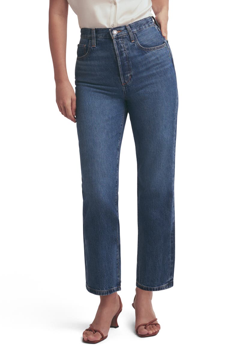 Favorite Daughter The Otto Ankle Jeans, Main, color, Deane