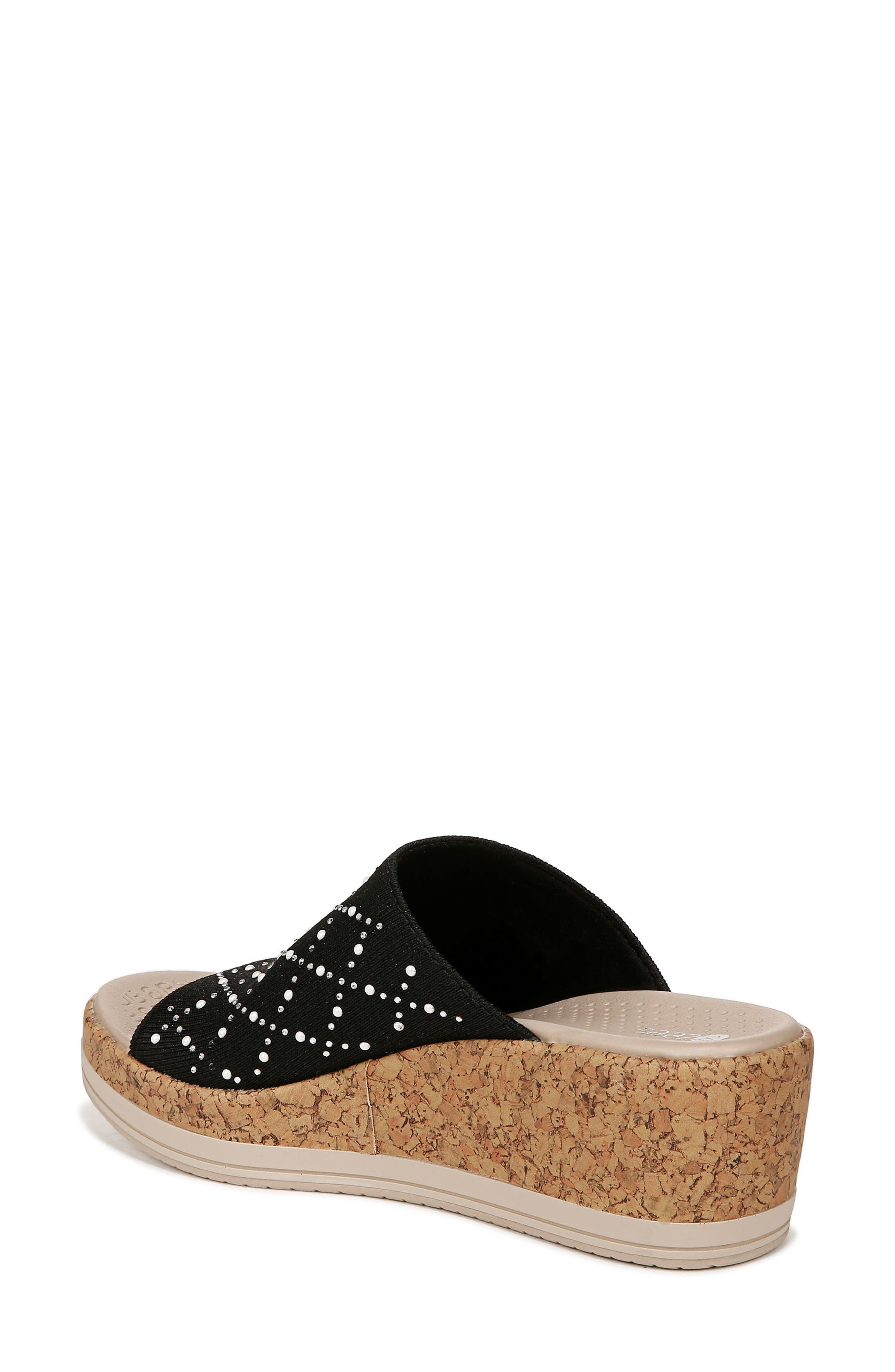 BZees Royal Wedge Sandal, Alternate, color, 