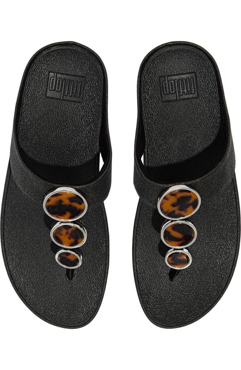 FitFlop Halo Shimmer Wedge Sandal, Alternate, color,