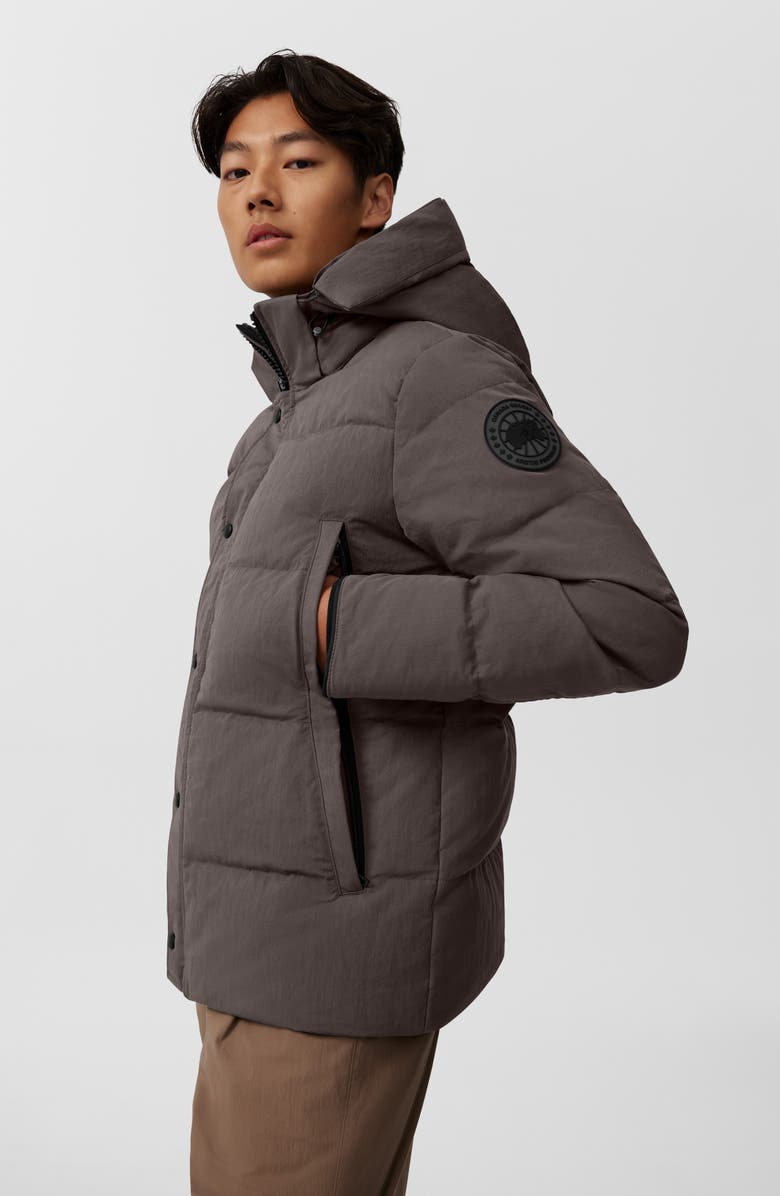 Canada Goose Wyndham Water Repellent 625 Fill Power Down Parka, Alternate, color, Coastal Grey