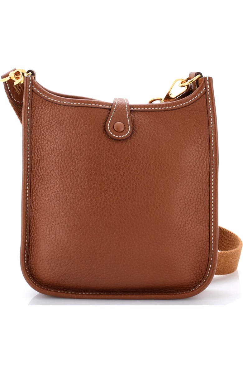 Pre-Owned Hermes Evelyne Bag Gen III Clemence TPM, Alternate, color, Gold