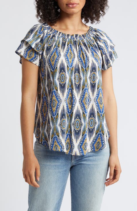 Flutter Sleeve Top