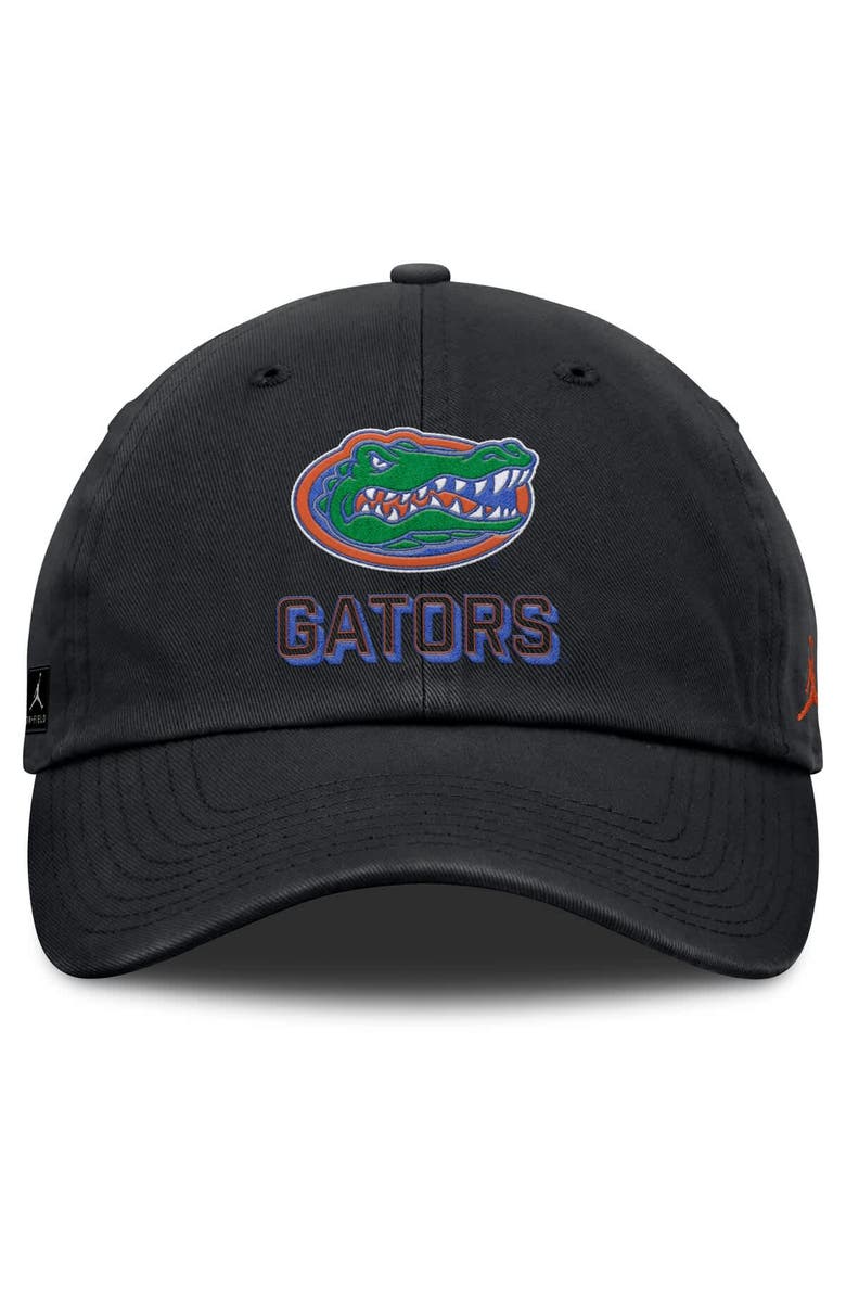 Jordan Brand Men's Jordan Brand Black Florida Gators 2025 On-Field Club Adjustable Hat, Alternate, color, Black