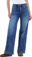 HINT OF BLU Mia High Waist Wide Leg Jeans