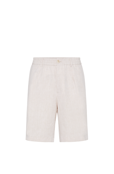 【関税＆送料込み】Brunello Cucinelli Shorts Brunello Cucinelli Denim Effect Twill Baggy Shorts | Saks