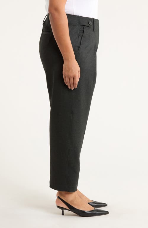 Liverpool Tailored Tab Waist Pants In Black