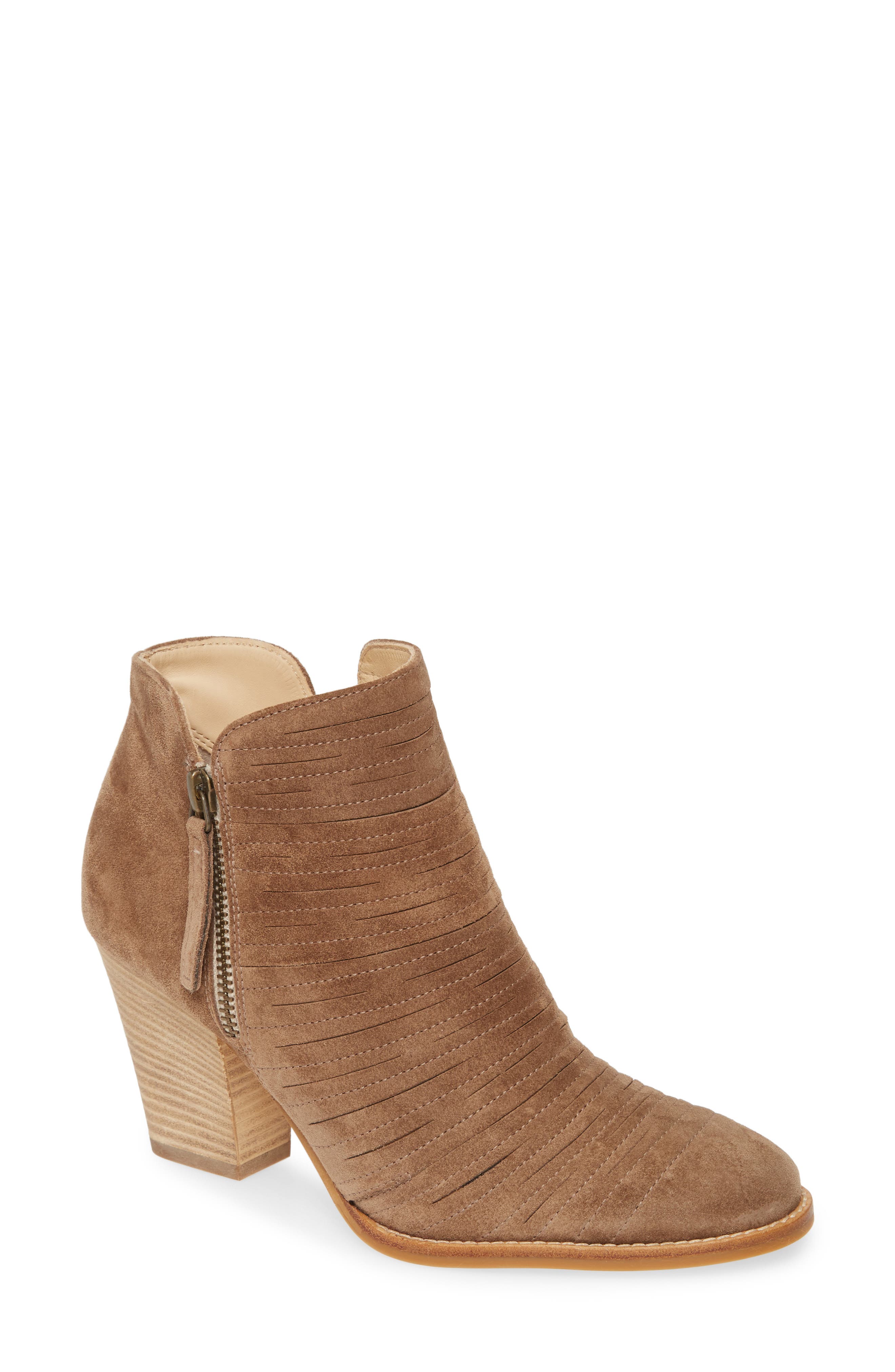 Paul Green Malibu Sliced Zip Bootie, Main, color, 