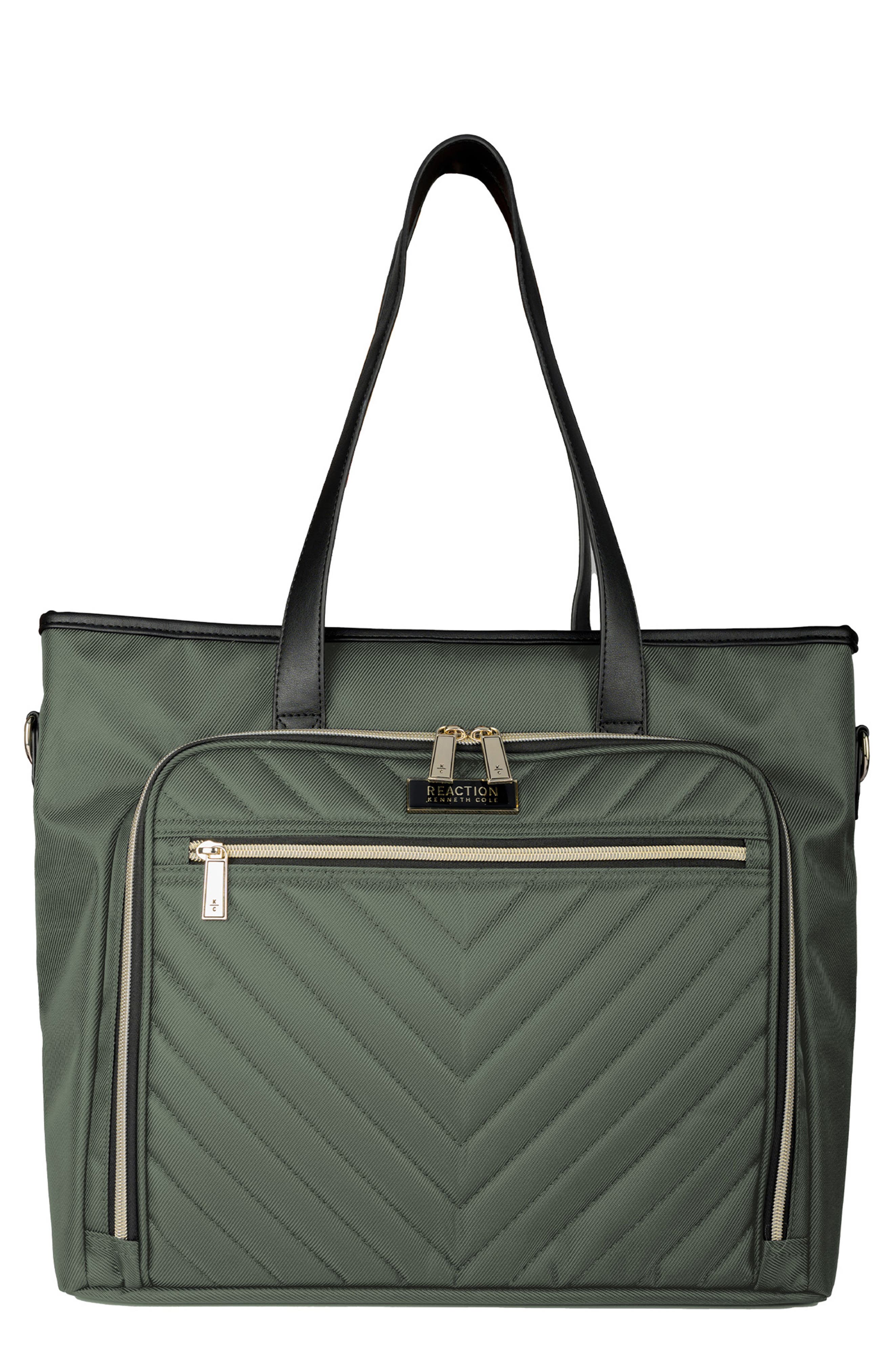 Kenneth Cole Chelsea Chevron Quilted Tote Bag