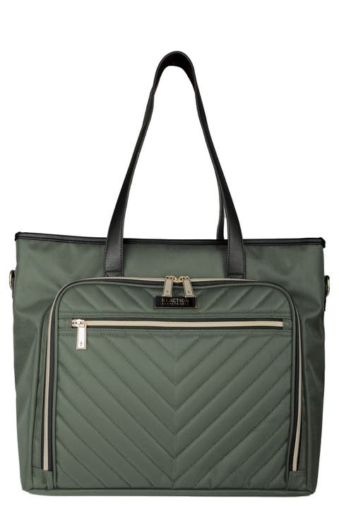 Chelsea Chevron Quilted Tote Bag