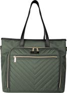 Kenneth Cole Chelsea Chevron Quilted Tote Bag