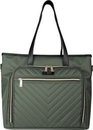 Kenneth Cole Chelsea Chevron Quilted Tote Bag