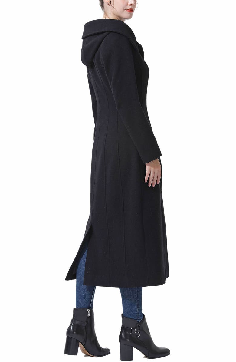 Kimi & Kai Women's Kassidy Wool Coat, Alternate, color, Black