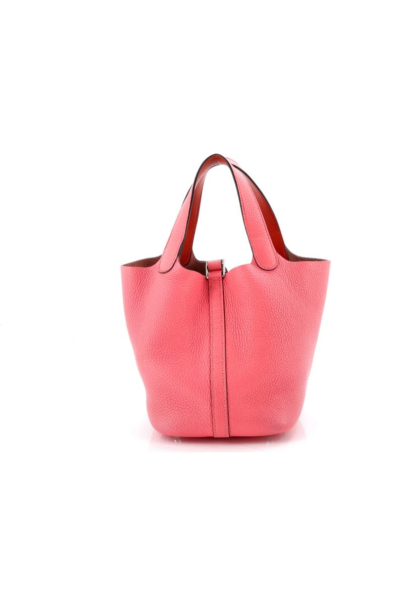 Pre-Owned Hermes Eclat Picotin Lock Bag Clemence PM, Alternate, color, Rose Azalee