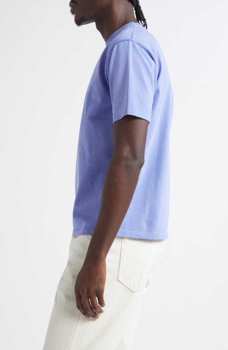 Drake's Lavender Chainstitch Short Sleeve Hiking T-Shirt, Alternate, color, 200 Lavender Blue