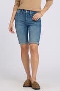 NYDJ Briella Roll Cuff Denim Bermuda Shorts