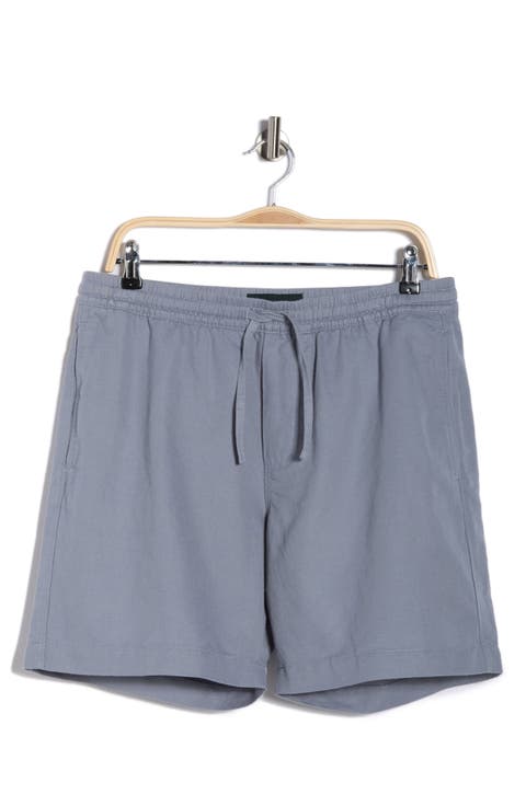 Burnbridge Linen & Cotton Shorts