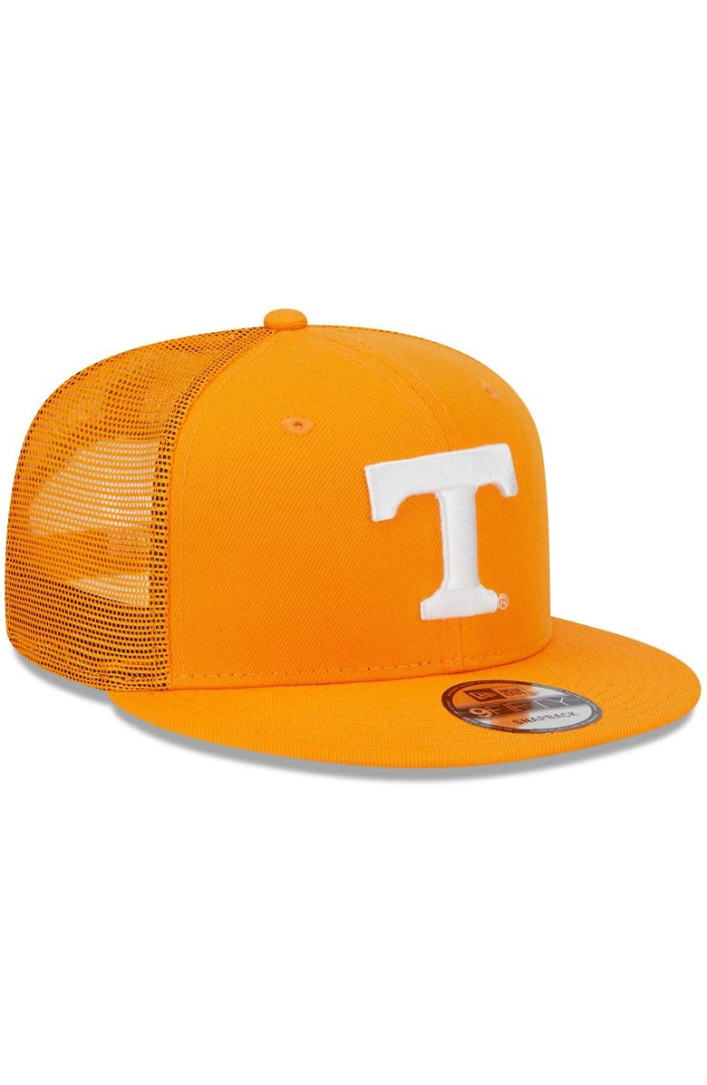 New Era Men's New Era Tennessee Orange Tennessee Volunteers Classic 9FIFTY Trucker Snapback Hat, Alternate, color,