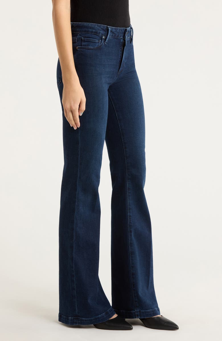 PAIGE Genevieve High Waist Bootcut Jeans, Alternate, color, Bespoke