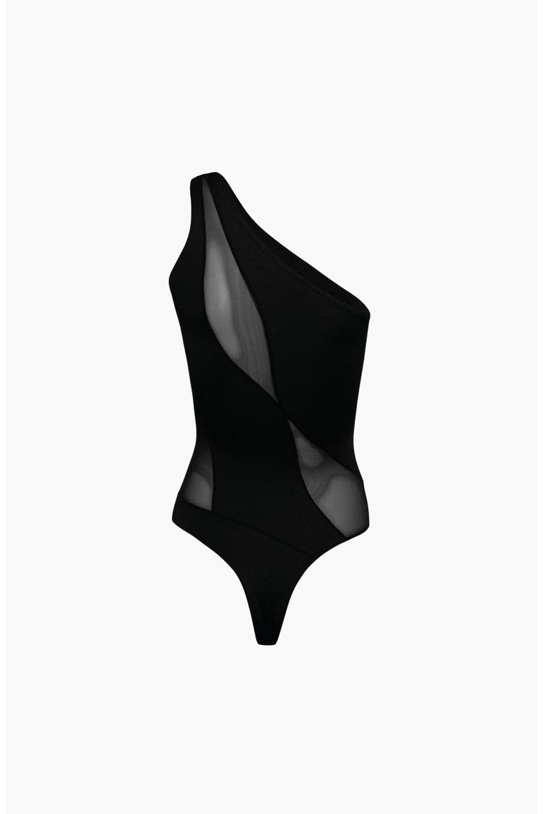 Curve Bodysuit, Alternate, color, Black