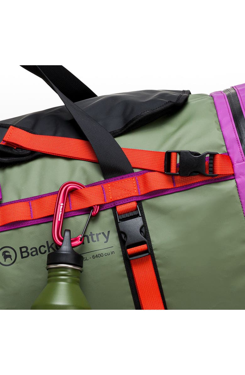 Backcountry All Around 105L Duffel, Alternate, color, Black