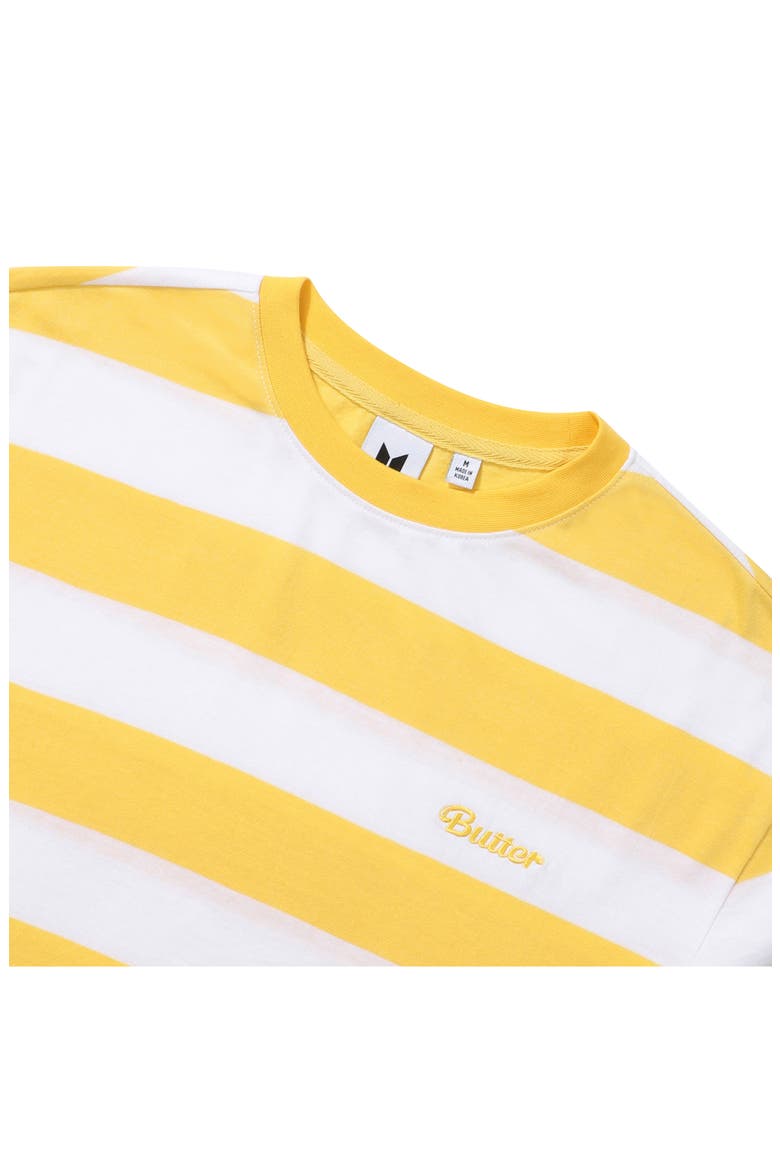 Gender Inclusive Butter Striped Short Sleeve T-Shirt, Alternate, color, MULTI COLOR