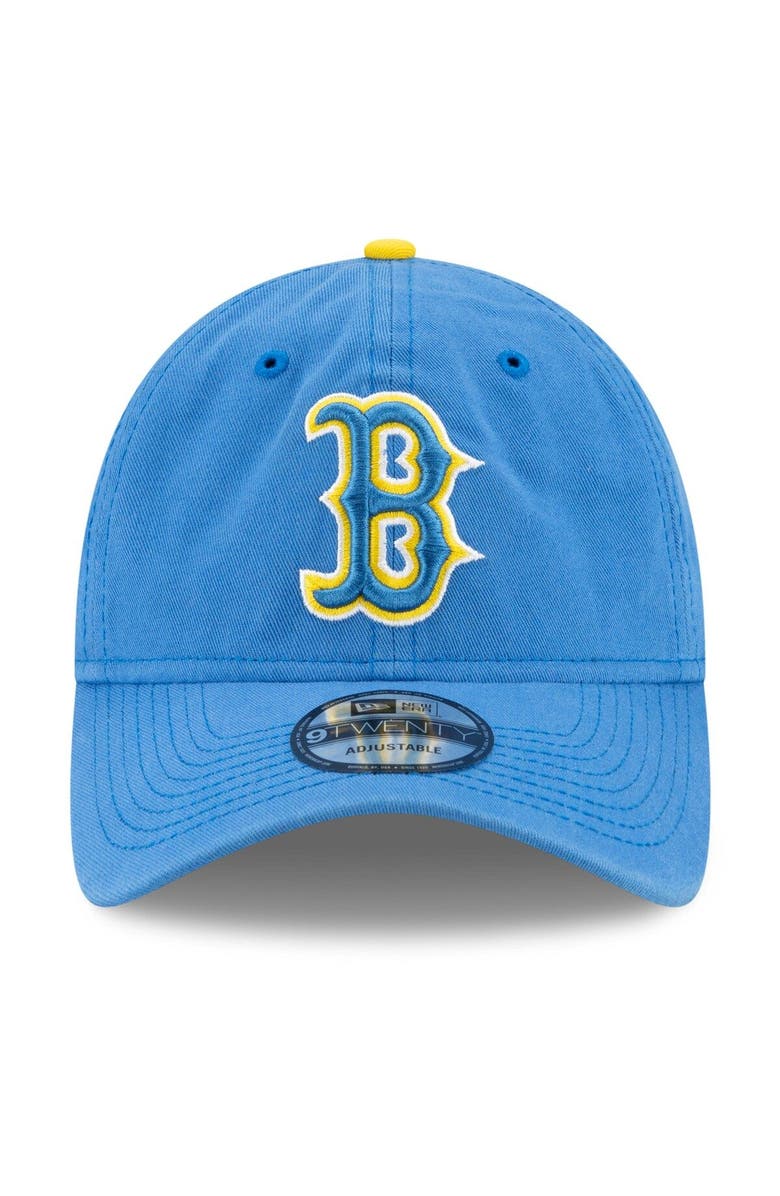 New Era Men's New Era Light Blue Boston Red Sox 2021 City Connect 9TWENTY Adjustable Hat, Alternate, color, 