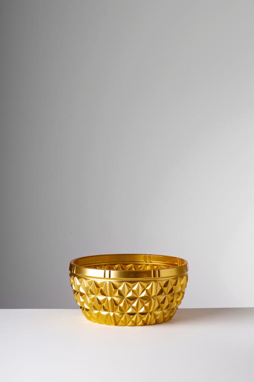 Mario Luca Giusti Churchill Snack And Cereal Bowl In Gold