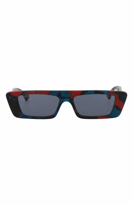 Gucci 54mm Rectangular Sunglasses