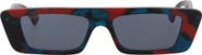 Gucci 54mm Rectangular Sunglasses