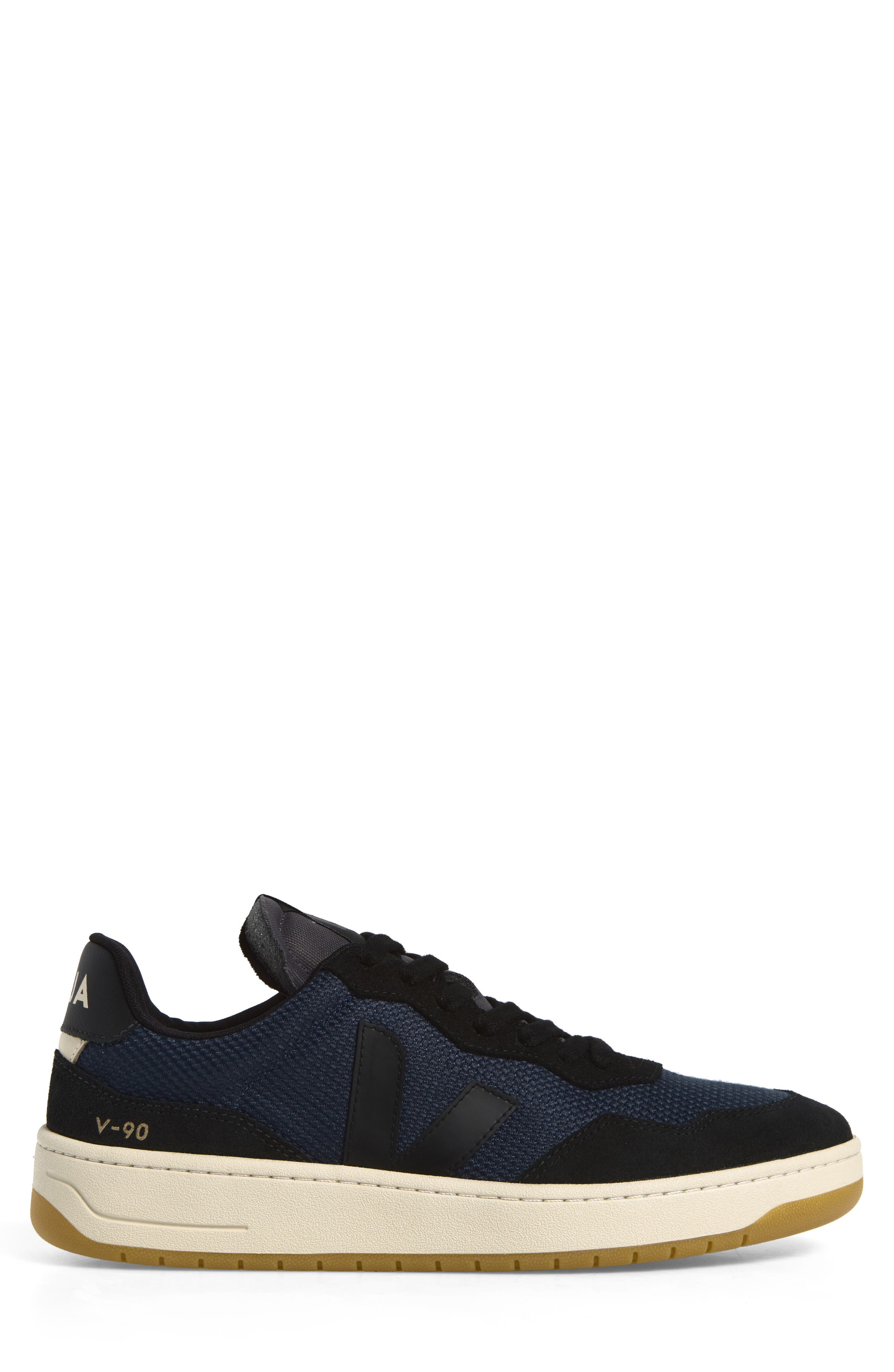 V-90 Sneaker, Alternate, color, NAUTICO BLACK