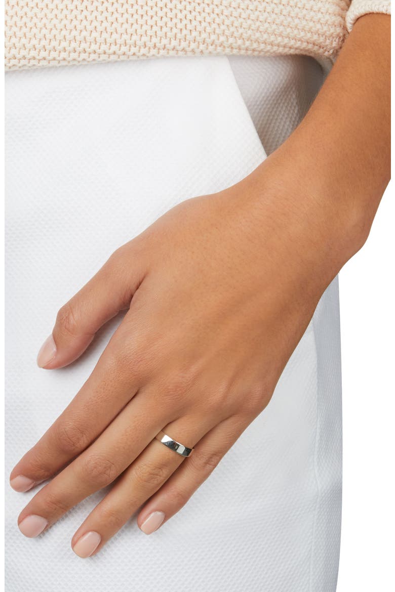 Fiji Band Ring, Alternate, color, SILVER