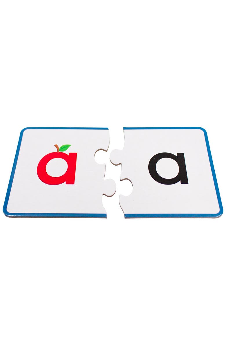 Junior Learning Alphabet Mnemonics Puzzles, 26 Self Correcting Letter Set, Alternate, color, Multicolored