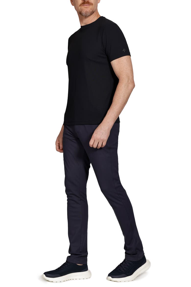 Piquet Everyday Tech T-Shirt, Alternate, color, Black