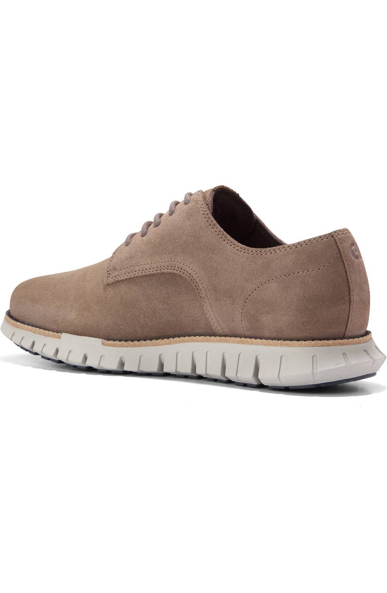 Cole Haan ZeroGrand Remastered Plain Toe Derby, Alternate, color, Lava Suede/ Drizzle