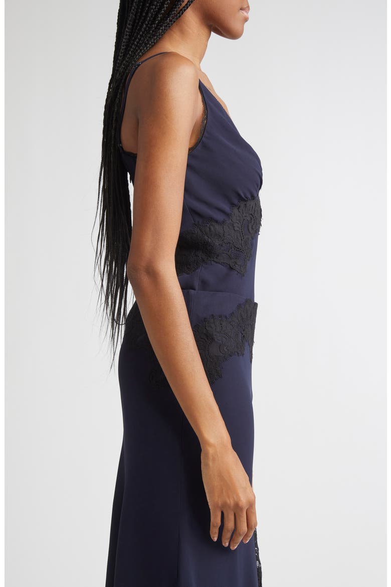 Lindsey Lace Detail Camisole, Alternate, color, NAVY