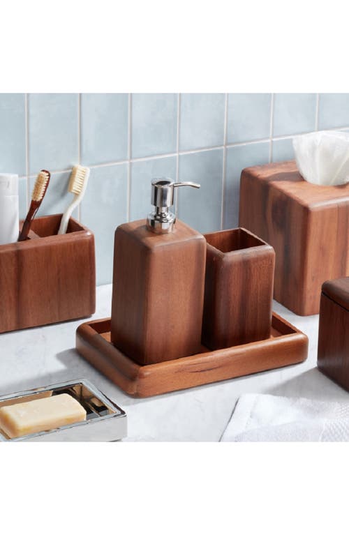 Roselli Trading Company Nature's Home 3-piece Bathroom Set In Wood