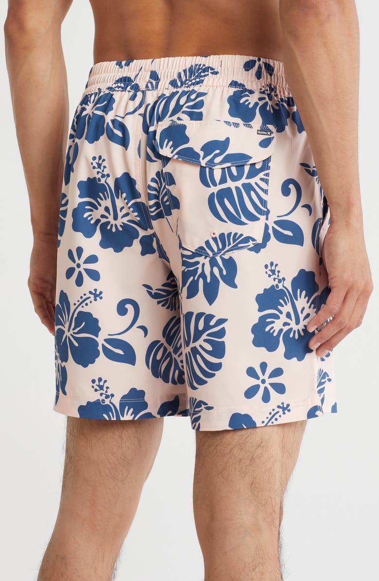 Hurley Colorado Volley Swim Trunks, Alternate, color, Pink