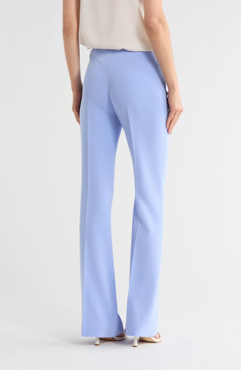 Theory Demitria Flare Leg Crepe Pants, Alternate, color, Grotto