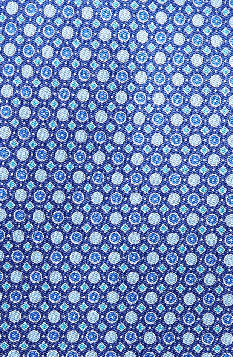 ZEGNA Ermenegildo Zegna Geometric Dot Silk Tie, Alternate, color,