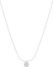 Bearfruit Jewelry Sterling Silver 18k Gold Plated Blake Circle Necklace Minimal Dainty