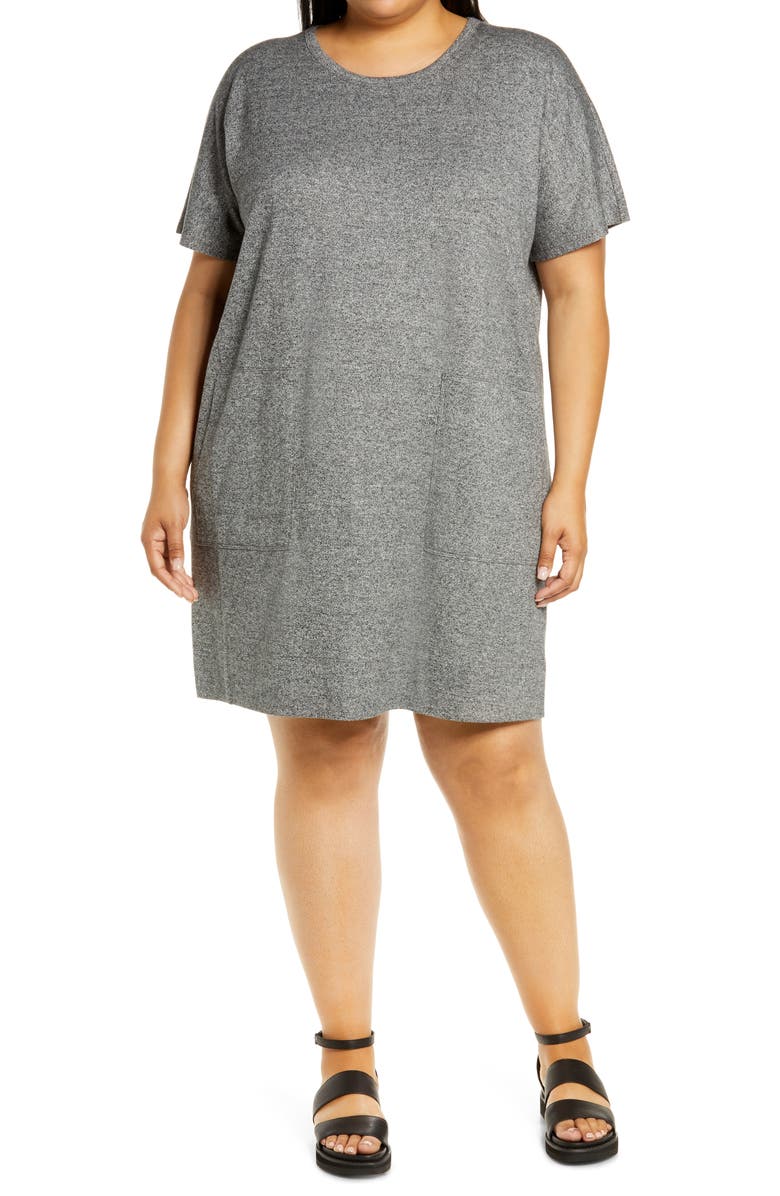 white christmas dresses Hemp & Organic Cotton Chambray Dress – Eileen Fisher Renew main image 0