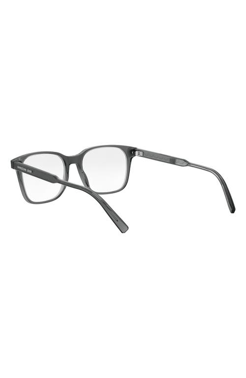 Dior Botanica S1i 55mm Rectangular Optical Glasses In Grey/other