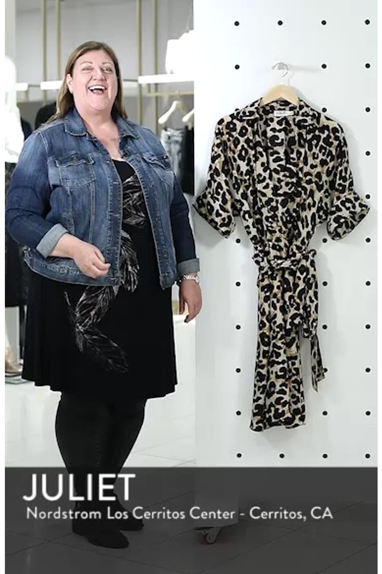 Leopard Print Shirtdress video