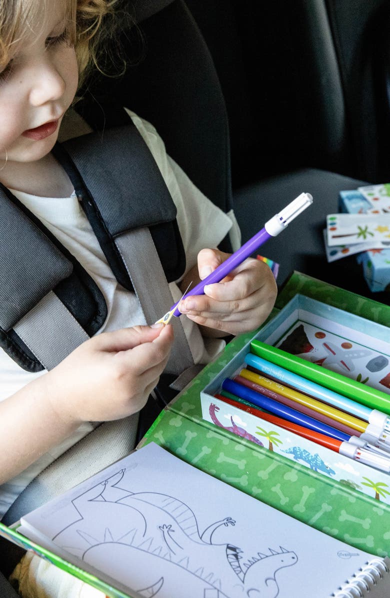 TIGER TRIBE Dinosaur Coloring Set, Alternate, color, Multi