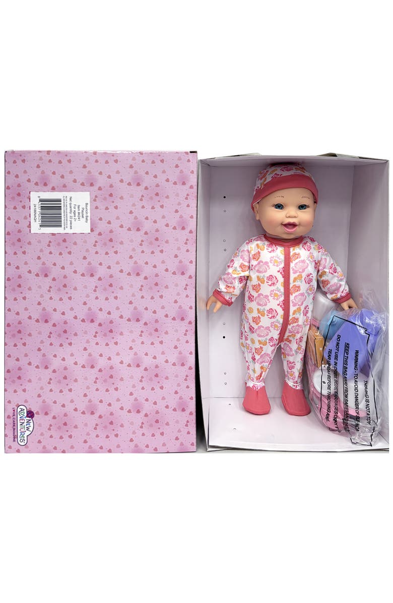 Little Darlings Bouncing Baby Playset 12" Doll, 10 Pc, 2+, Alternate, color, Multicolored