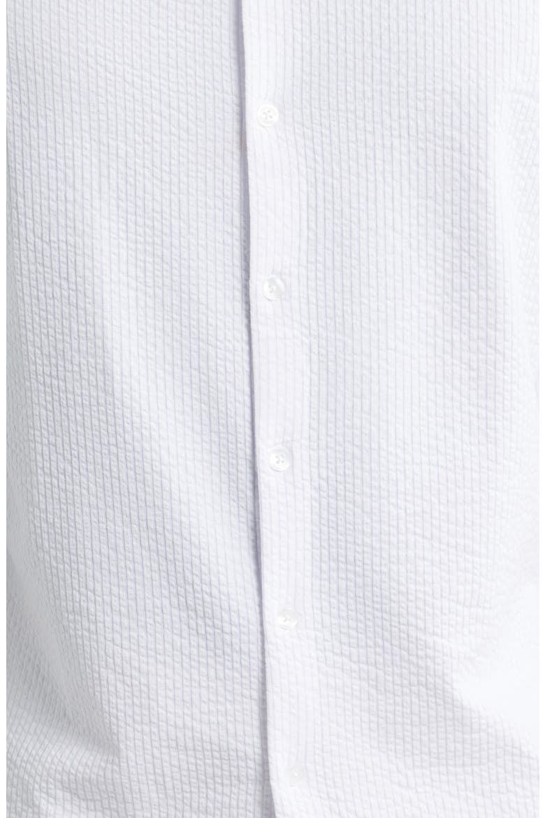 Manny Short Sleeve Knit Button-Up Shirt, Alternate, color, WHITE