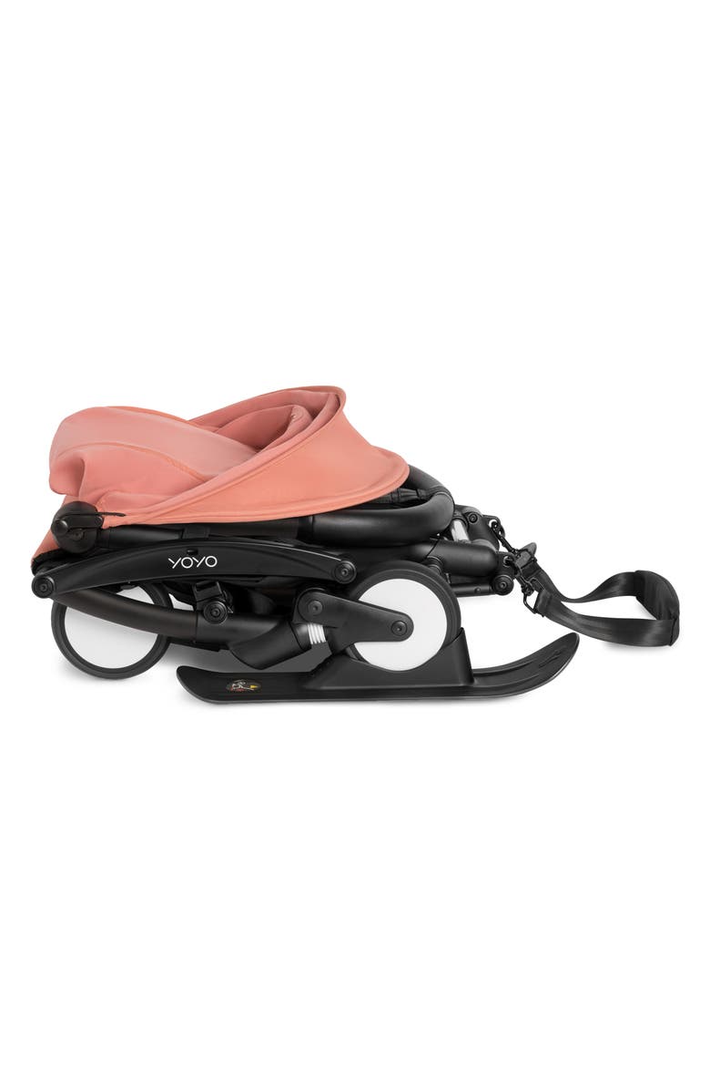 Stokke Yoyo Stroller Skis, Alternate, color, Black